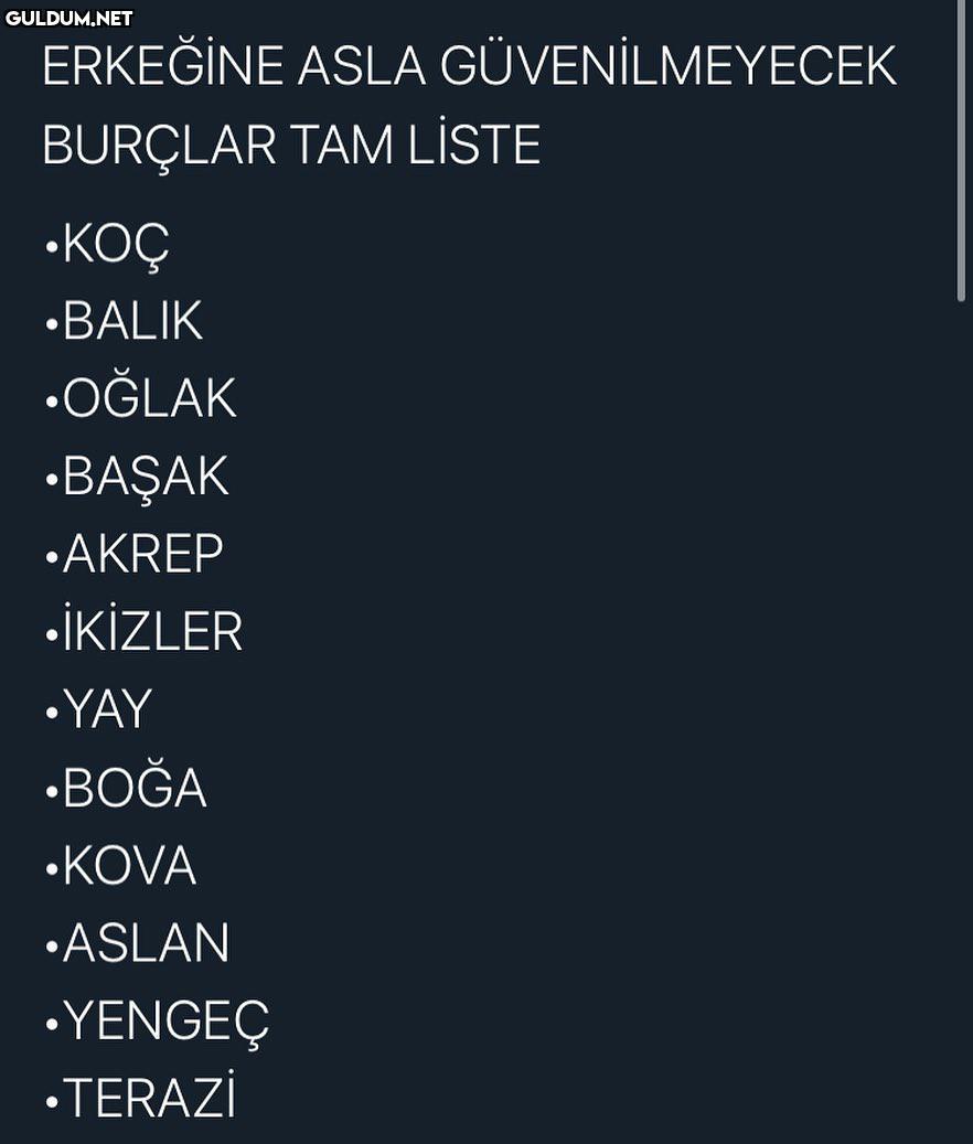 ERKEĞİNE ASLA...