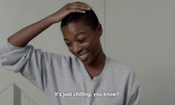 smallnests:  Poussey Washington on the definition of loveOrange is the New Black, season 2 episode 6   ugh&hellip; im still not over her character’s death. and this makes it so much sadder. why Poussey???? they knew that would hurt us the most, she