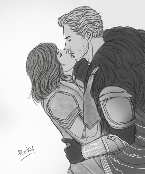 pookyhuntress: Cullen and Diana For @raflesia651800 Followers Art Giveaway.