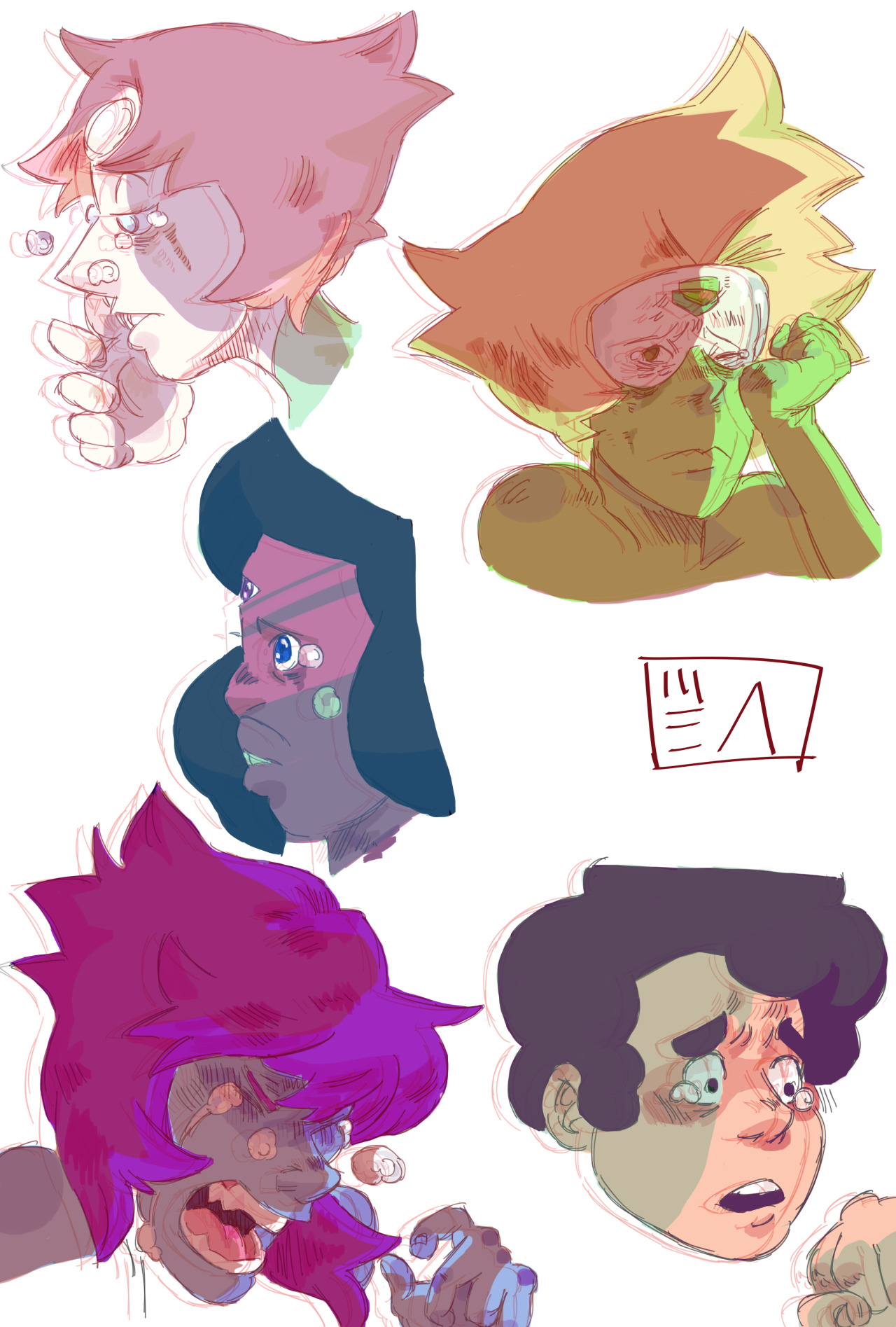 allwithinilly:  I’ve been feeling down for the last few days so i wanted to draw