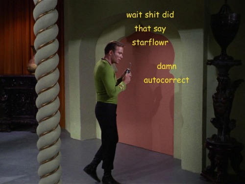 captioningcrusader: Edit: True story. I was trying to text Starship and texted Starflower. Then was 