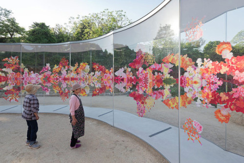 unicorn-meat-is-too-mainstream: kaleidoscope of flower petals  A-Art House by Kazuyo Sejima Bha