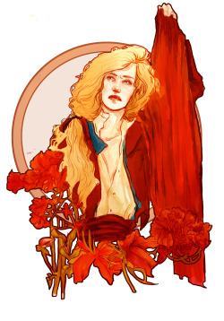 chazstity:  art nouveau!enjolras commission