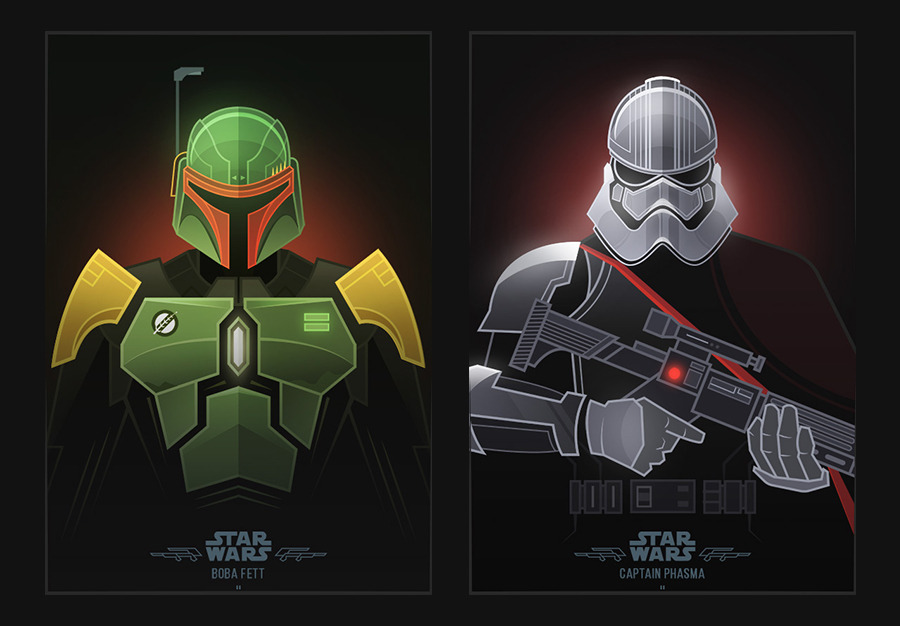 Star Wars Villians by InkTheory