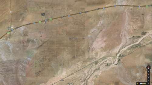 Found another California City, or close to it - the ghost grid of Sun Valley, an unincorporated area