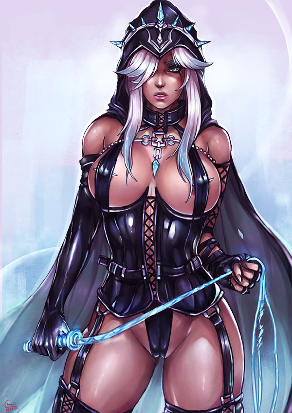 kachimahan: Vote no 22: Theme : Mistress , Bondage Queen   Character : Ashe / League