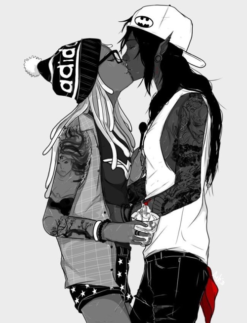 theninetailsjinchurikideactiv - Bubblegum and Marceline [via...