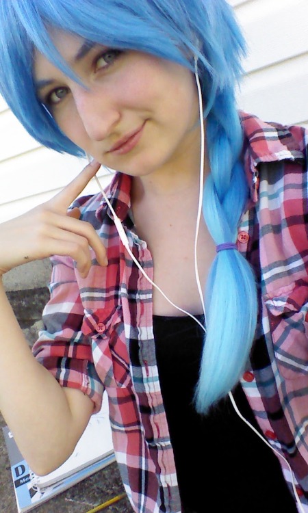 I did aoba from @thenamesau ’s Au and I think it looked really cute but I guess it’s all