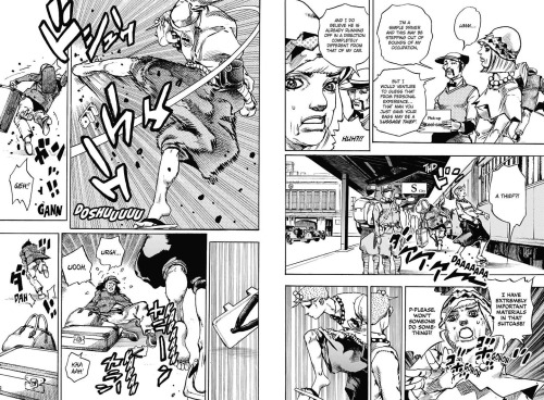 Vish ☆ on X: The official Shueisha color schemes for Joseph Joestar, older  Lucy Steel, Joseph's Stand, Obladi Oblada, and Radio Gaga in the digital  colored JoJolion Volumes 26 and 27  /