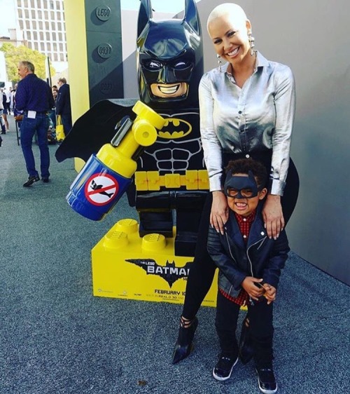 AMBER ROSE x LEGO BATMAN PREMIERE 1966mag.com