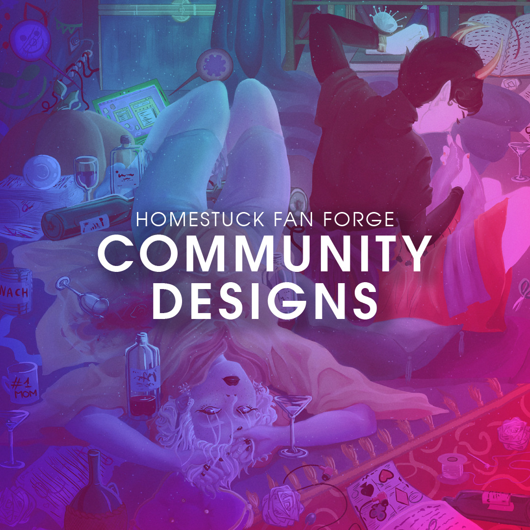 forfansbyfans:   Check out unique merchandise designed by #Homestuck community artists!