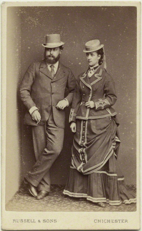 Edward VII and Queen AlexandraBy James Russell &amp; SonsAlbumen carte-de-visite, 1870