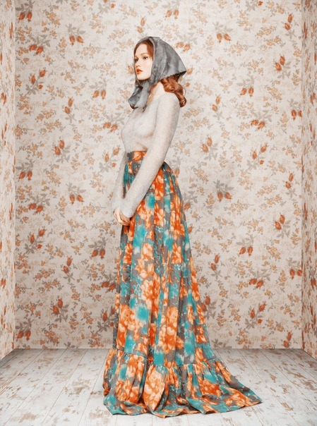  Ulyana Sergeenko Fw 2011 lookbook 