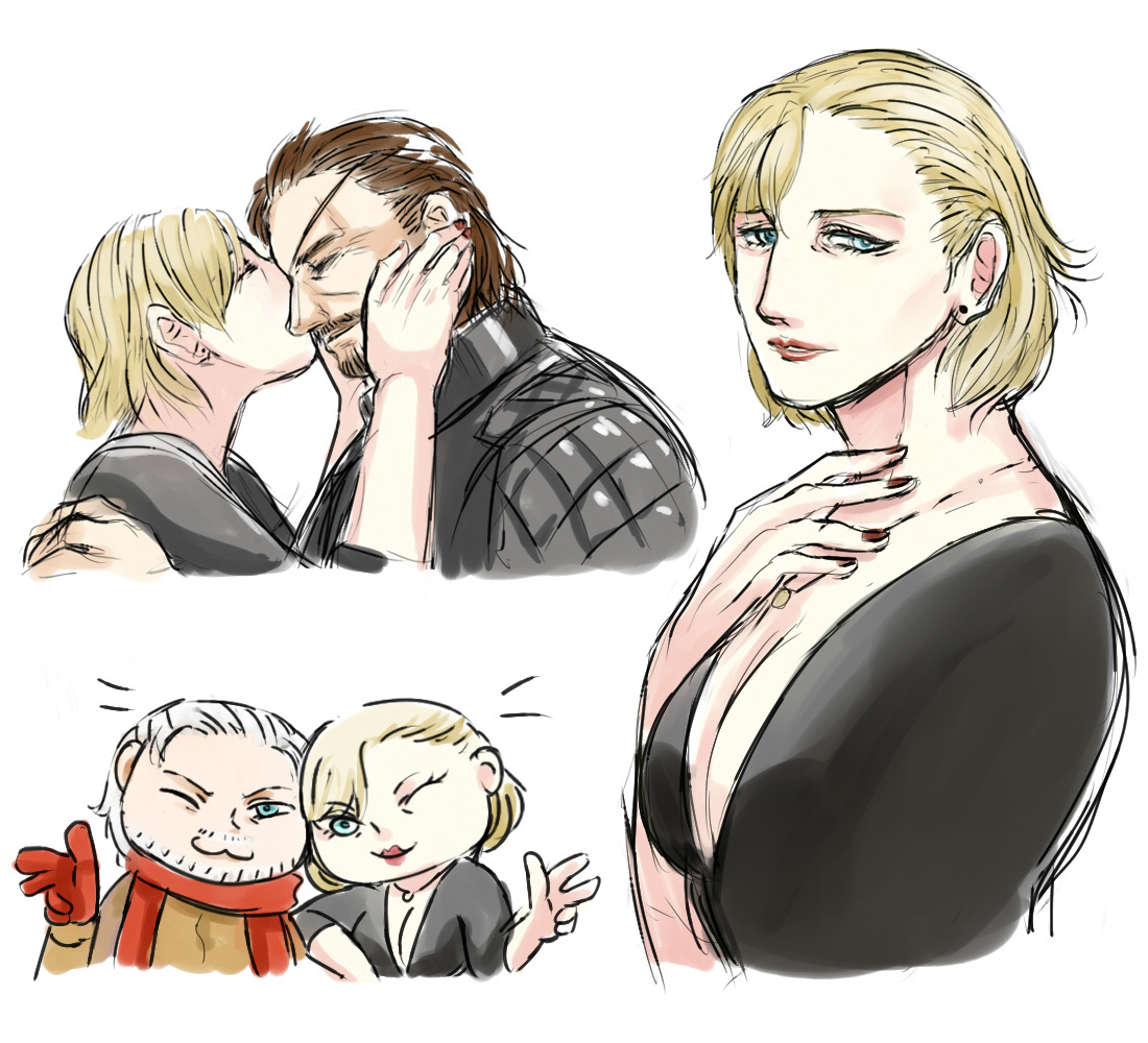 fanartstuffs:  So unpleased about the fact that we couldn’t meet EVA at MGSV, I