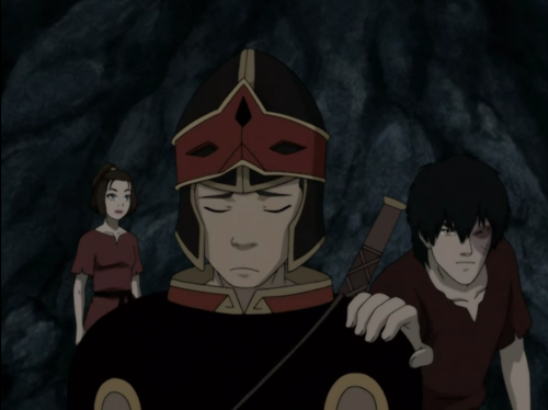 comradekatara:an extremely underrated katara & zuko parallel #twinning moment is how they both w