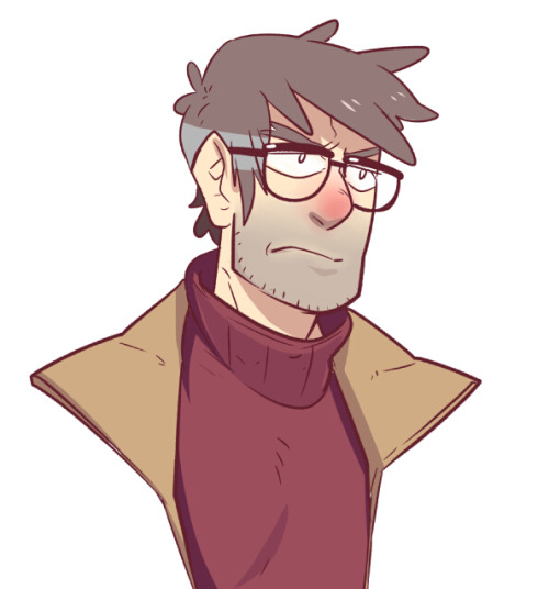 sfheibai:  I love old dorks _(:з」∠)_ 