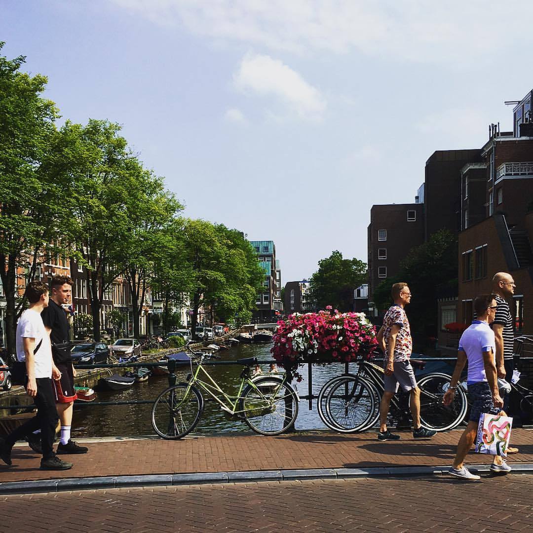I really, really didn’t wanna leave  (at Amsterdam Canal-City Centre)