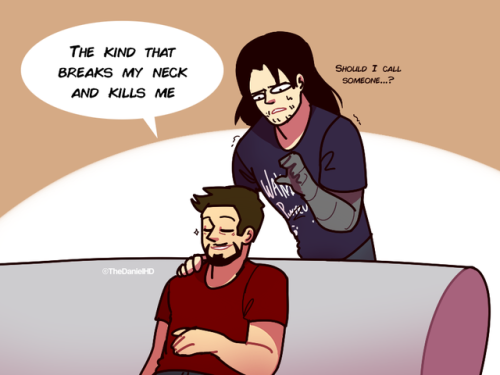 lovethedanielhd:Tony is me dealing with my anxiety