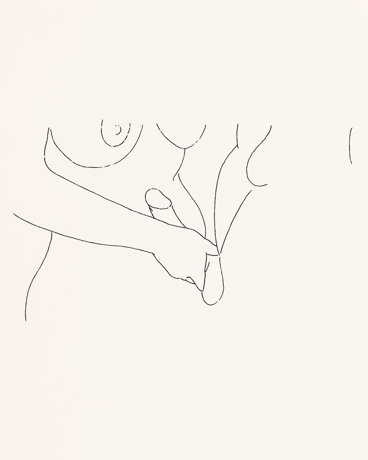 ismaelguerrier:  Softly #3 - Pen Version(Pen on paper)Instagram: ismael.guerrier.art