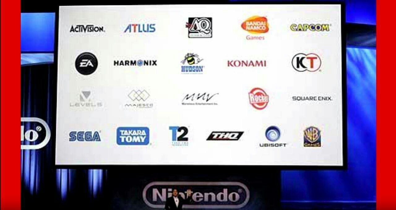 peeingwithjizz: Wii 3rd Party support vs Switch