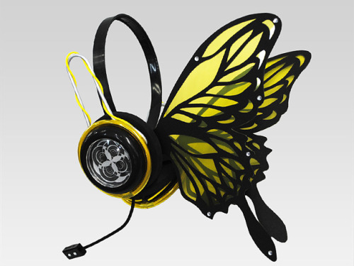 Magnet vocaloid inspired headphones are gorgeous.