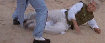 gutsanduppercuts:  Daggers in the back, a fatal kick in the balls and then, to top