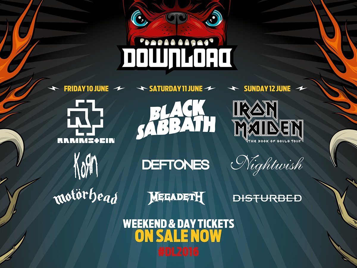 schwarzfeuer:  Just booked Download 2016, can’t wait to finally see Rammstein Live!!!