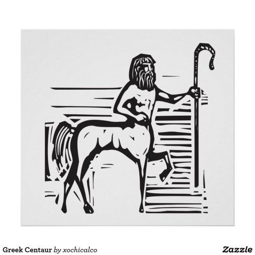 cacaxtla:Greek Centaur Poster