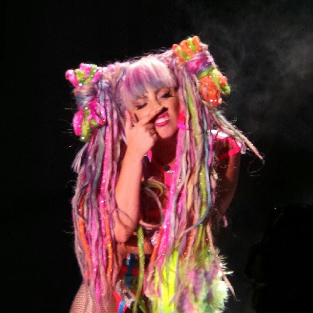 gagaspinkpacifier:  lady gaga, artRAVEAthens 
