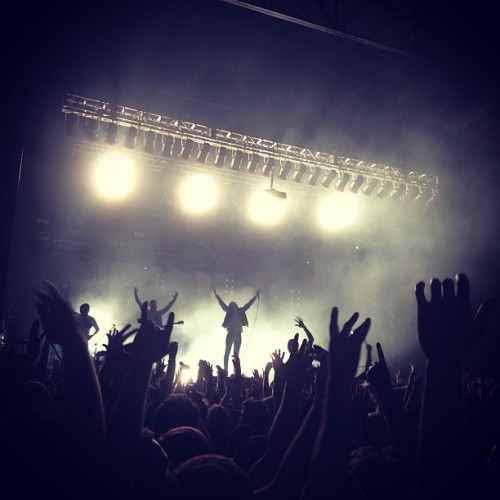 silenceisgoldenn-:  It’s sad to see Underoath come to an end, but I wish you all luck with what you decide to do in life. @wschamberlain thanks for making me cry with your speech. Tonight was seriously the best show I’ve ever been to… Although I