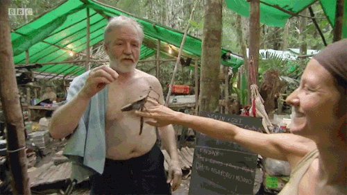 bigmenoftvandfilm: George McGavin in “Lost Land of the Volcano” In the final hours of tumblr, I&rsqu