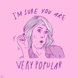 lizzsashabartley:  To the fucking sluts who say they are popular