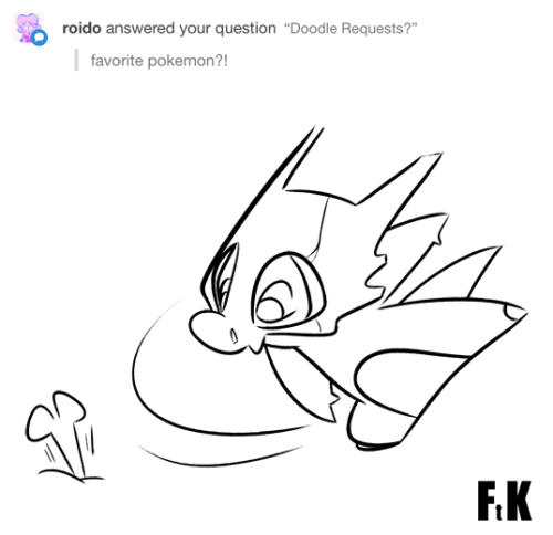 This Request Always Pops Up, And I Always Change The Pokemon ^__^ My Real Favorite Pokemon Is Haunter,