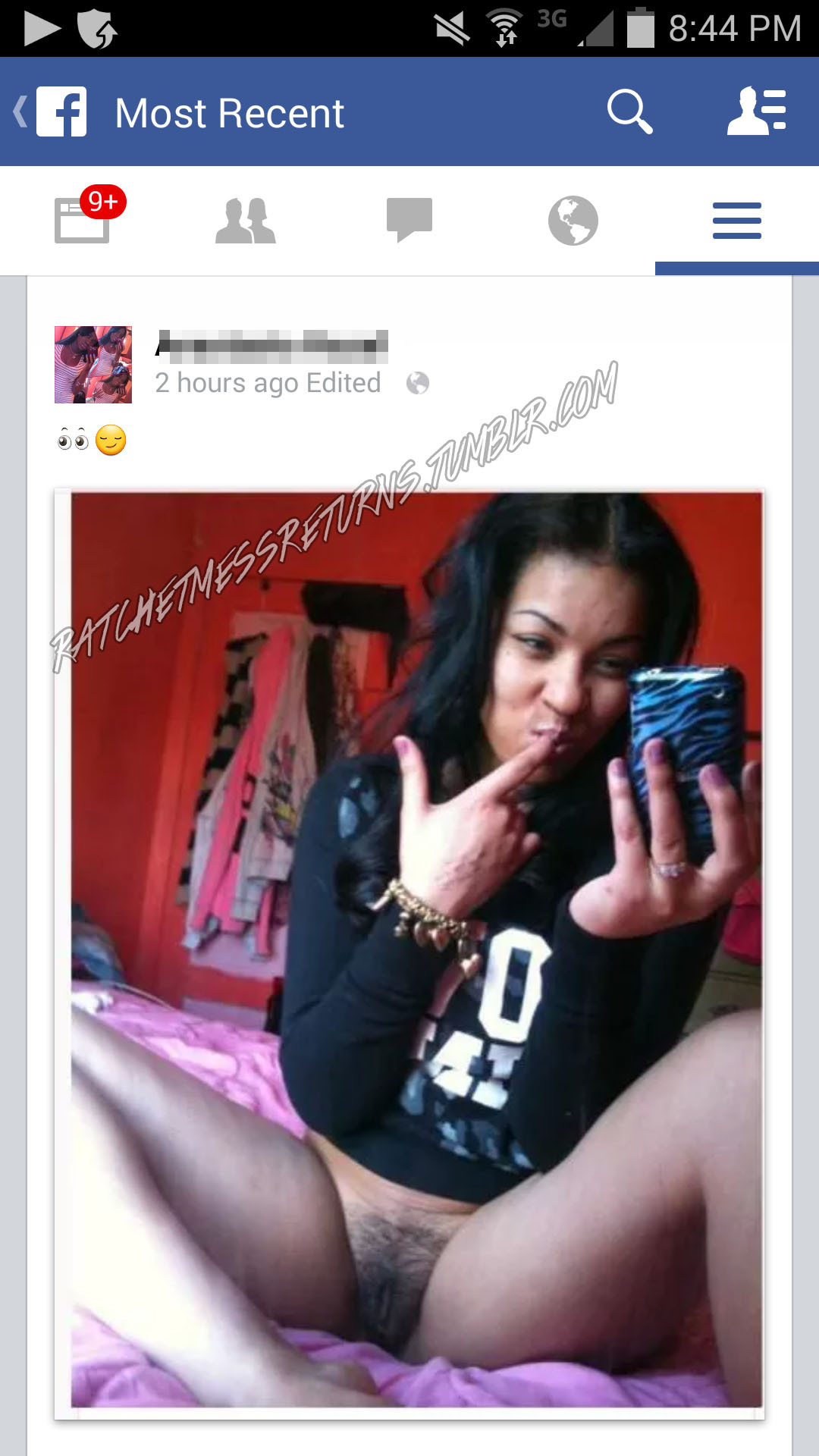 supamuthafuckinvillain:  ratchetmessreturns:  I really hope her grandma isn’t on