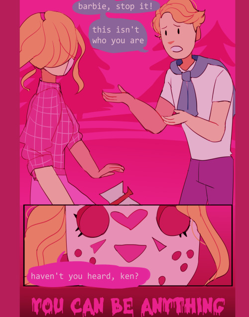 sunscones:barbie and friday the 13th