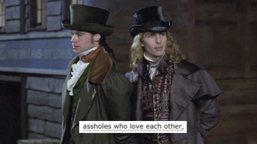 high-fructose-lesbianism:  The Vampire Chronicles + ao3 tags part 1