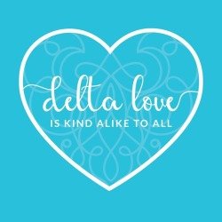 Happy Valentine’s Day! Spread the #DeltaLove by tagging a sister in the comments! 💙💛💙💛