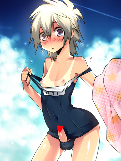 queer-4-futa: femboislust:  No femboi is complete without some naughty tan lines. (｡•̀ᴗ-)✧  all chars. 18+ 