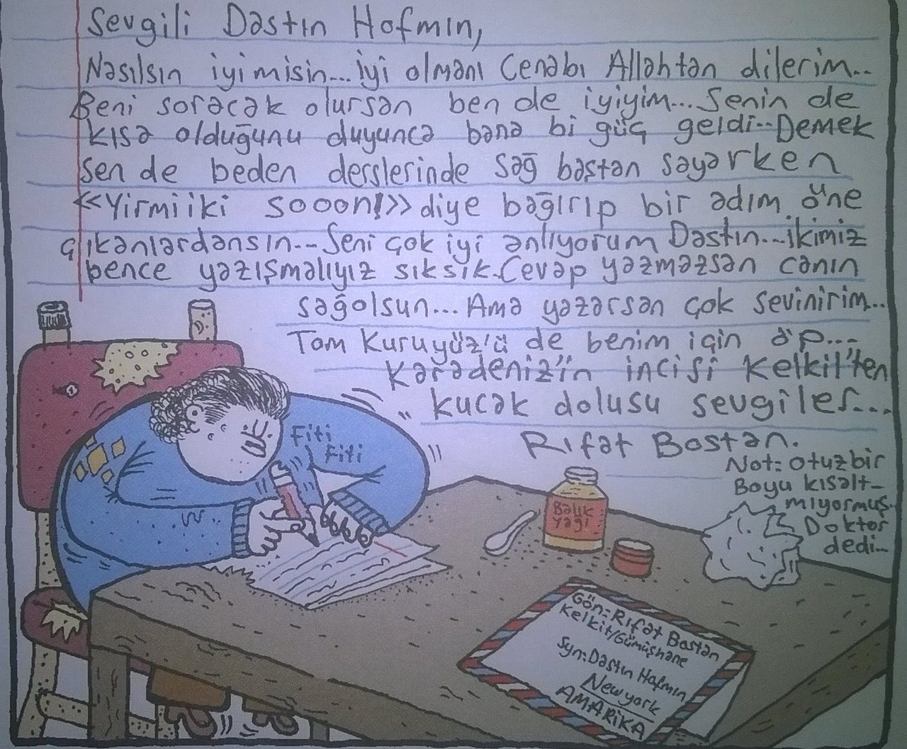 - Sevgili Dastin...