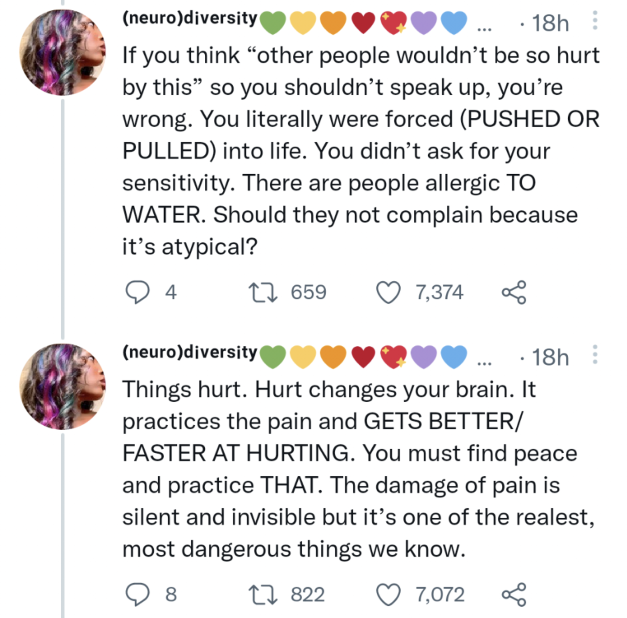 dduane:staticsable:gay-impressionist:leefi:If you are silent about your pain they’ll kill you and say you enjoyed it - Zora Neale HurstonThis is one of those posts where I feel like I’m doing others and myself a disservice by not sharing.