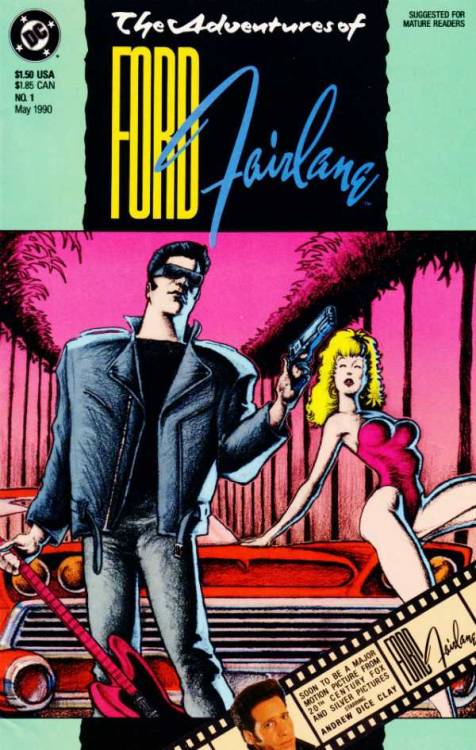 The Adventures of Ford Fairlane - 4-Issue Comic Book Prequel (DC Comics, 1990)