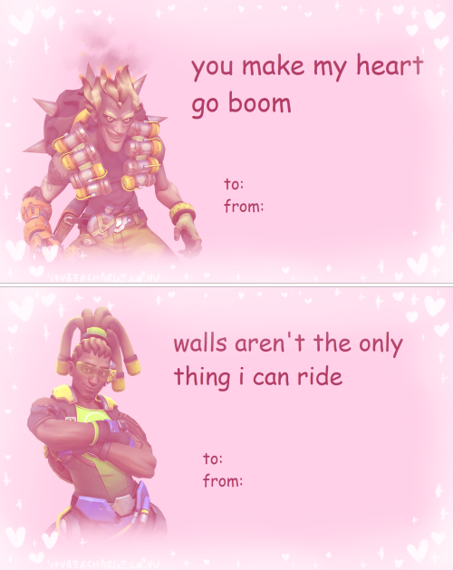 novatoast: loki727: anotherdullguy: ubercharge: overwatch valentine’s day cards. getting them 