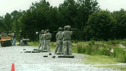 celer-et-audax:  Heavy Weapons Slow-mo - Ft. Bragg with the Green Berets 