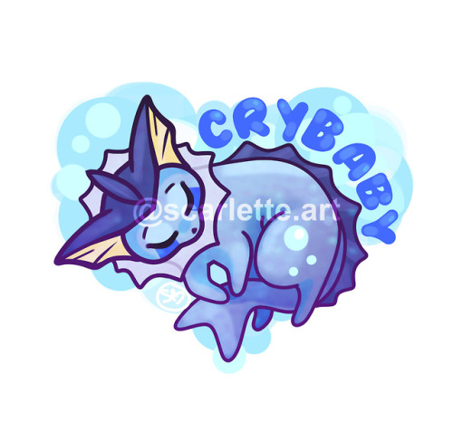✨ Fun eeveelution stickers I’ve been working on. Which one are you? 