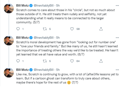 Very interesting thread about Scratch’s character from Tgamm creator, Bill MotzSource: https://twitt