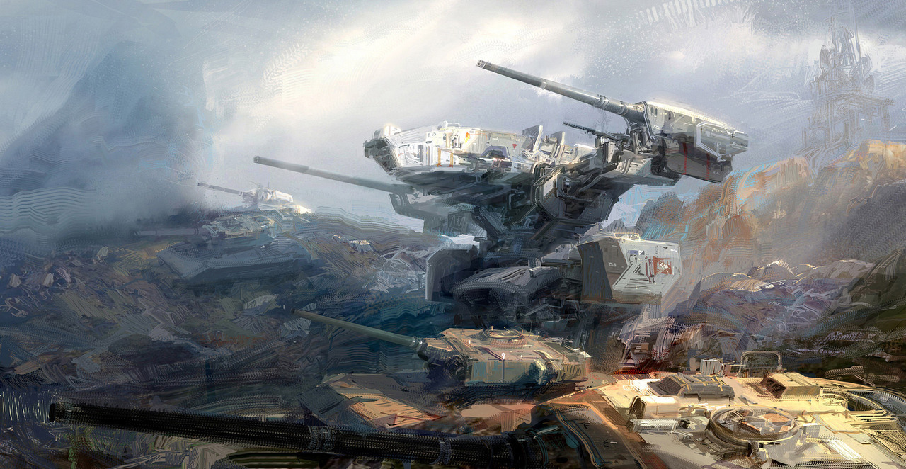 this-is-cool: The magnificent science fiction themed artworks of Jae Cheol Park aka