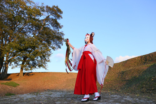 Cute Cosplay GIrl Higurashi Rin (Kitsune-Chan 3) 1-1