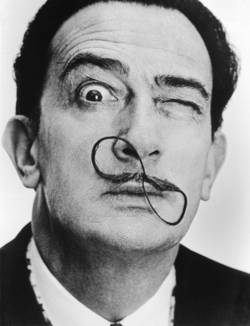 Salvador Dali by Philippe Halsman, 1954. porn pictures