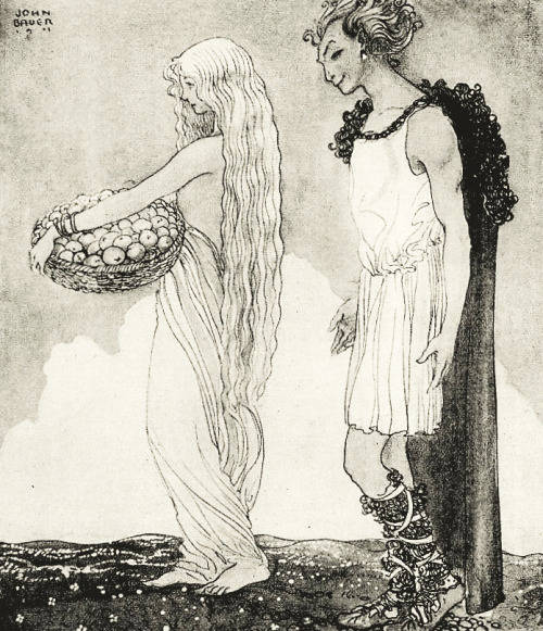 seeliequeene:John Bauer, Our Father’s Godsaga, 1911