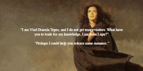 aquilaofarkham:Dracula &amp; Lisa Tepes (Castlevania) + classical art